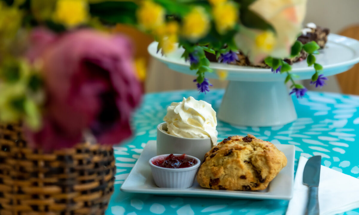 Cream tea - Enjoy first class train travel with afternoon tea