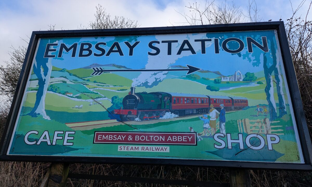 Embsay and Bolton Abbey Steam Railway in North Yorkshire