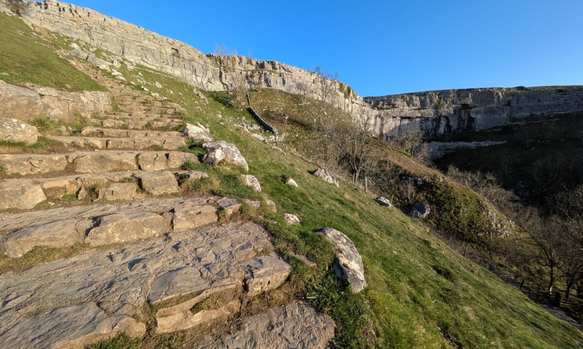 View of Malham Cove
