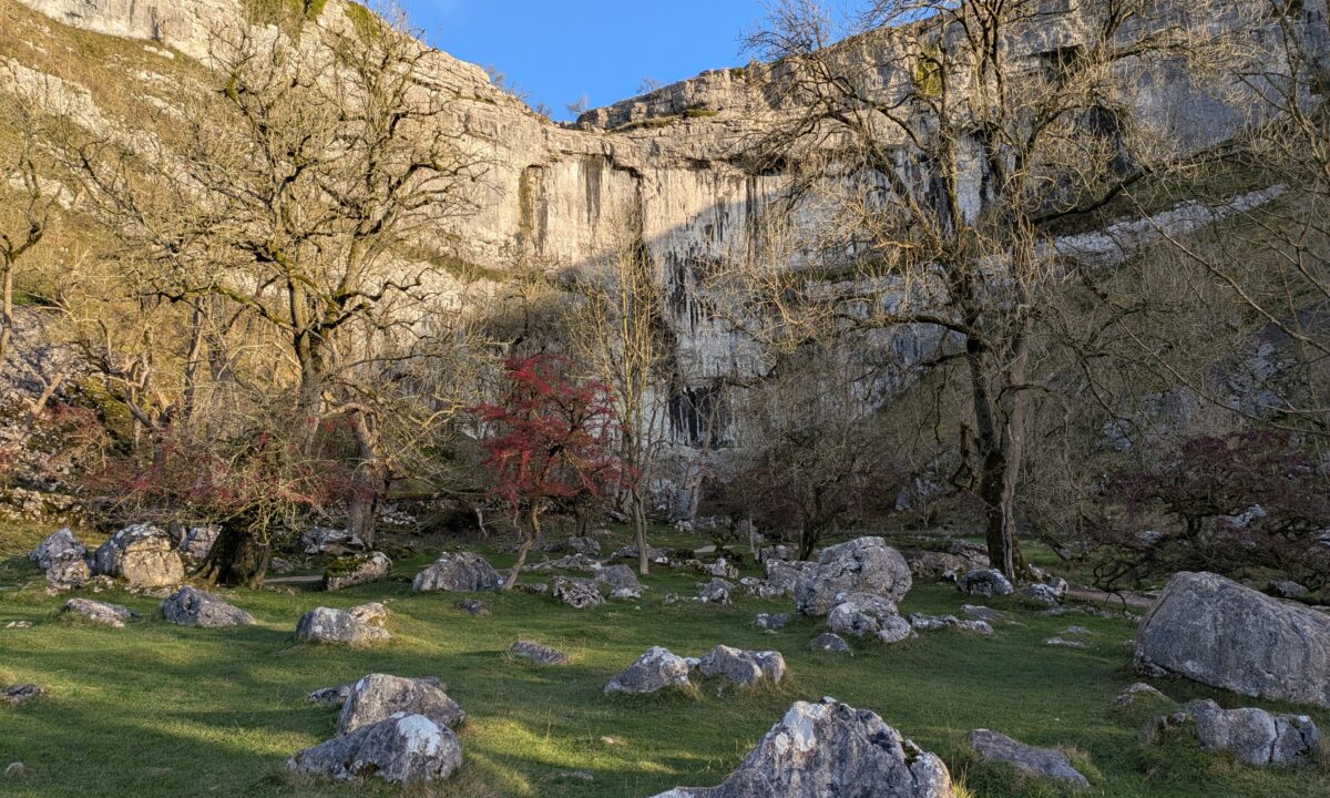 Malham Cove is a delight to see in all seasons